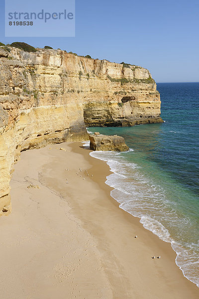 Portugal  Lagos  Faro  Blick auf Praia da Marinha