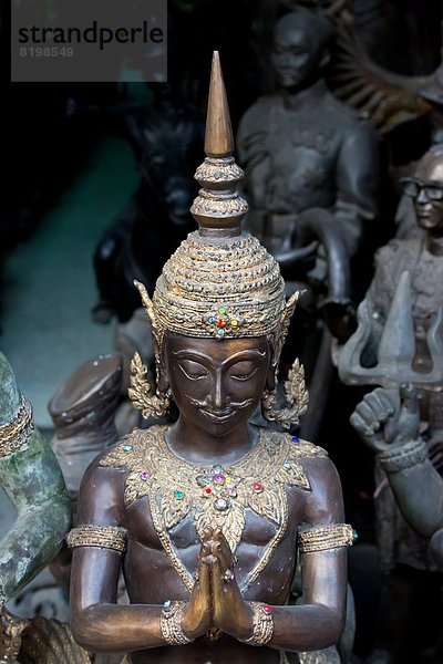 Buddhistische Statue in Bangkok  Thailand