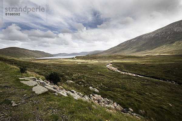 Schottland  Blick auf die Highland-Landschaft