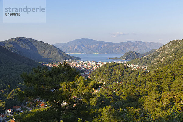 Turkey  View of Icmeler near Marmaris