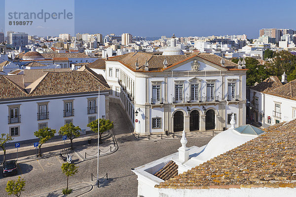 Portugal  Faro  Blick auf Largo da Se