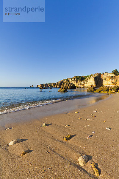 Portugal  Lagos  View of Dona Ana beach