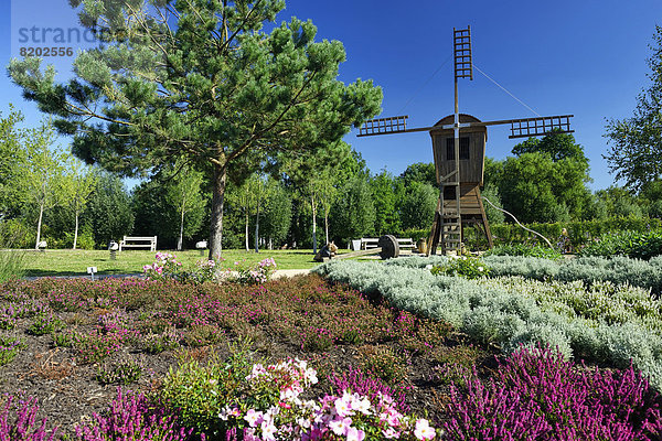 Windmühle auf dem Gelände der Internationalen Gartenschau 2013
