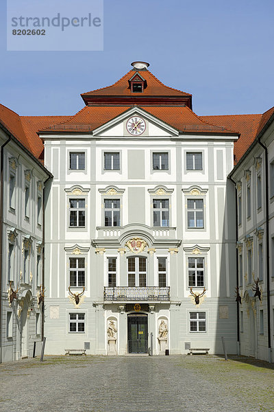 Schloss Hirschberg  Innenhof