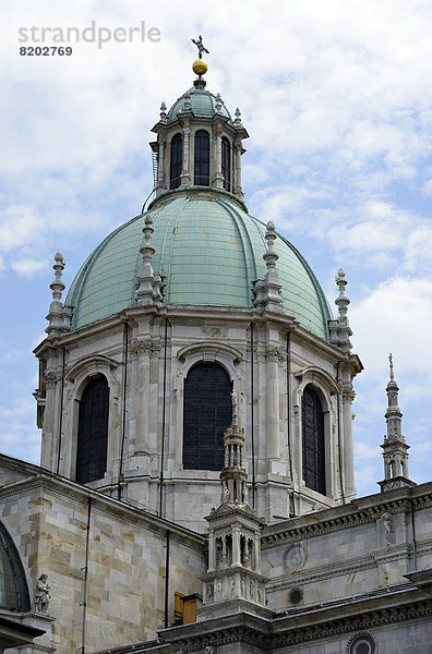 Kuppel der Kathedrale Comer Dom  Dom Santa Maria Maggiore