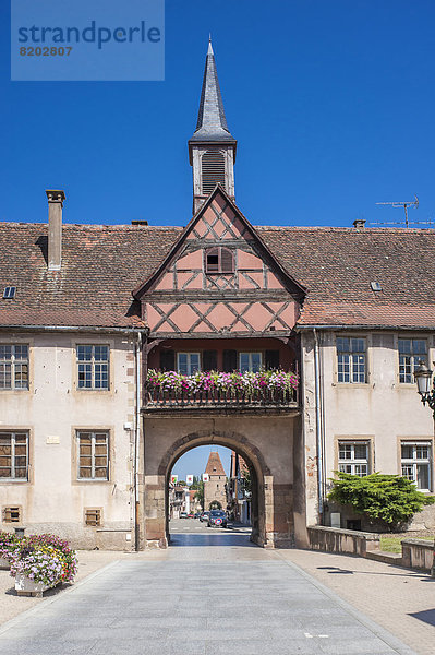 Tor Porte du Milieu und Schule École Hohenbourg