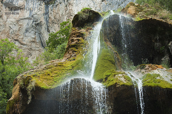Ruhiger Wasserfall