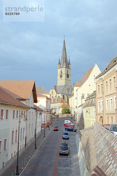 Straße Geschichte Sibiu Hermannstadt
