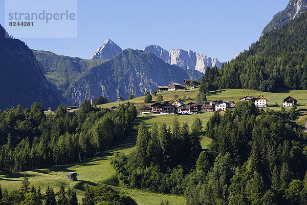 Karnische Alpen  Dorf Nostra