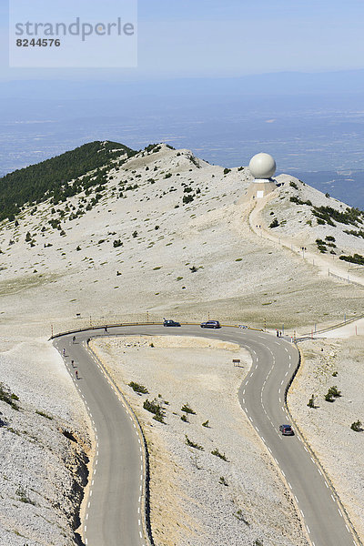 Straße am Mont Ventoux