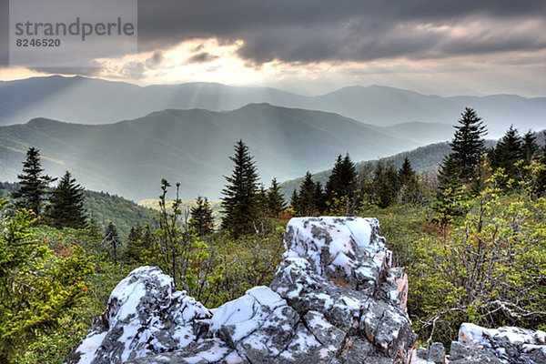 Vereinigte Staaten von Amerika  USA  Berglandschaft  North Carolina