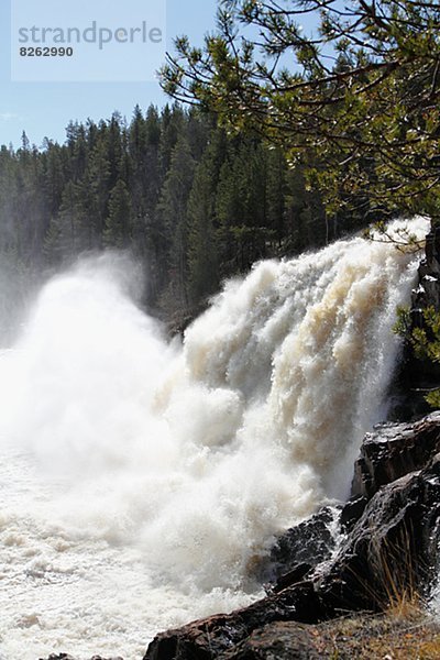 Wasserfall  Ansicht