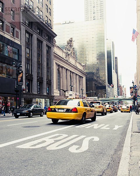 gelb  Straße  Taxi