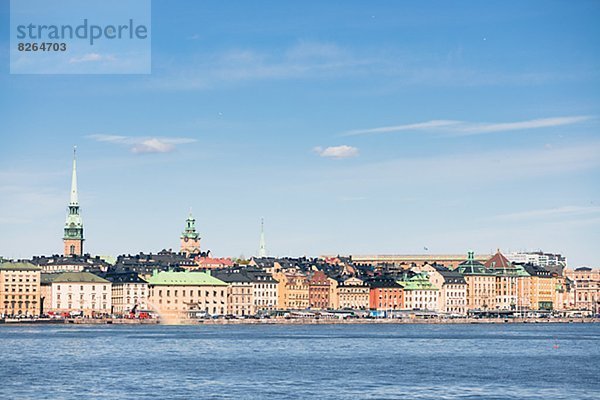 Stockholm  Hauptstadt  Stadt  Ansicht  alt