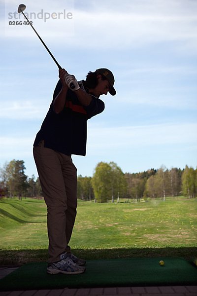 Mann  Spiel  Silhouette  Golfsport  Golf