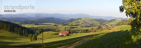 Blick auf St. Ulrich im Schwarzwald  Baden-Württemberg  Deutschland