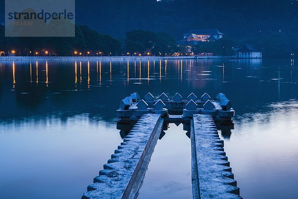 Nacht  See  Heiligkeit  Asien  Kandy  Reliquie  Sri Lanka