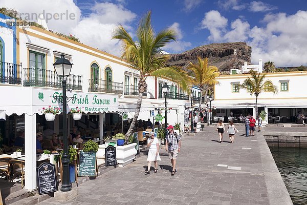 Europa  Kanaren  Kanarische Inseln  Altstadt  Gran Canaria  Puerto de Mogan  Spanien