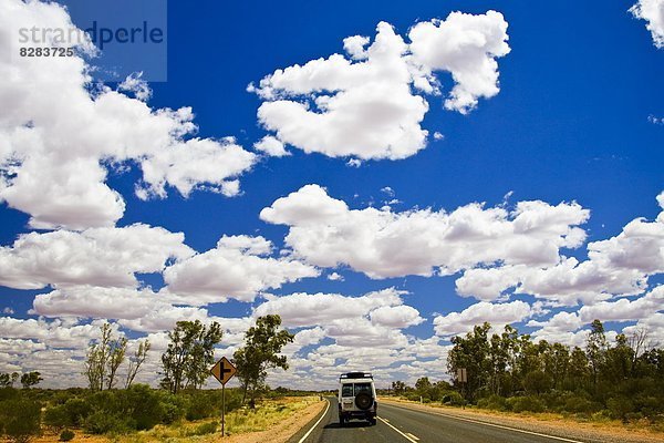 4 Verkehr fahren Fernverkehrsstraße rot Australien rad