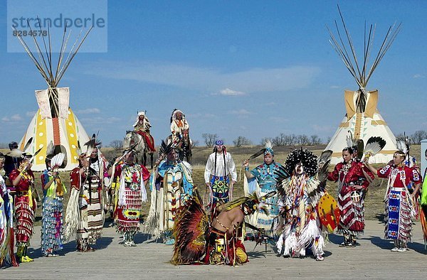 klar  zeigen  Indianer  Kultur  Kanada  kanadisch  Erbe