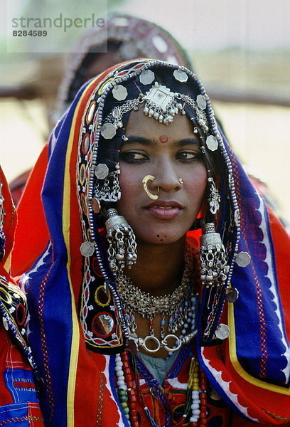 jung  Schmuckstein  Kostüm - Faschingskostüm  Mädchen  Indien
