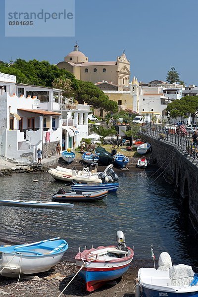 Europa  Stadt  Jachthafen  Insel  UNESCO-Welterbe  Italien  Salina