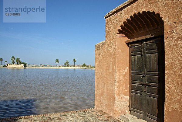 Nordafrika Wasser flirten Zeit Marrakesch Afrika Jahrhundert Marokko Messehalle