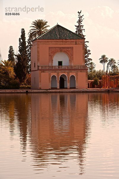 Nordafrika  Wasser  flirten  Zeit  Marrakesch  Afrika  Jahrhundert  Marokko  Messehalle