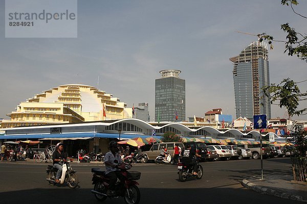 Phnom Penh  Hauptstadt  Südostasien  Vietnam  Asien  Kambodscha  Hauptmarkt