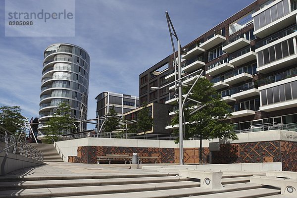 Europa  modern  Gebäude  Entwicklung  Hamburg - Deutschland  Ortsteil  Deutschland  HafenCity