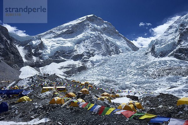 camping  Himalaya  Mount Everest  Sagarmatha  UNESCO-Welterbe  Asien  Nepal
