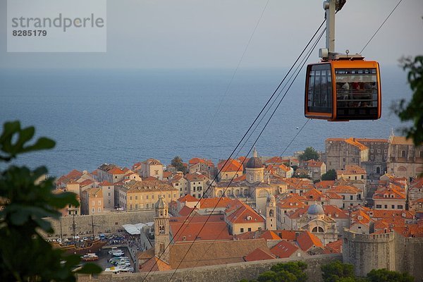 Europa UNESCO-Welterbe Kroatien Dalmatien Ansicht der Altstadt