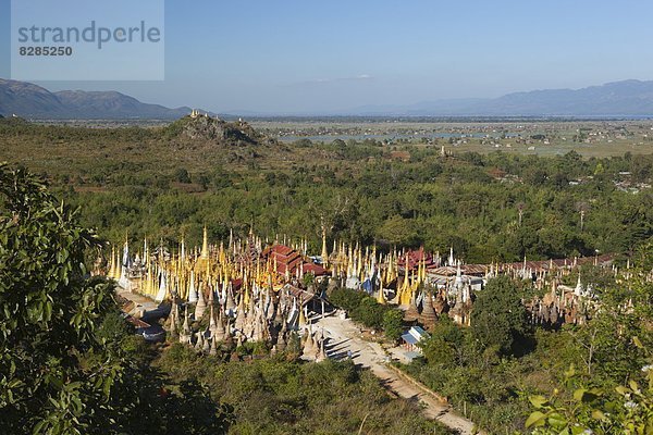 Behälter  Myanmar  Asien  Jahrhundert  Inle See  Shan Staat