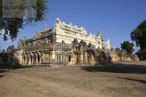 bauen  Lagerfeuer  Myanmar  Asien  Kloster