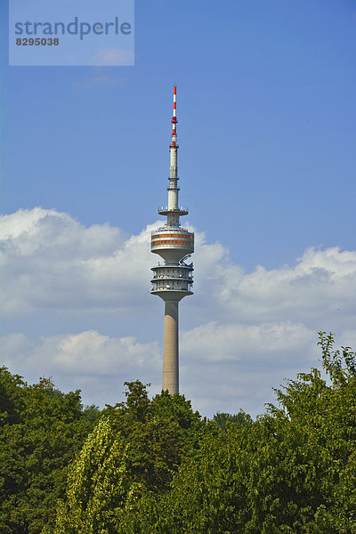 Germany  Bavaria  Munich  olympia tower