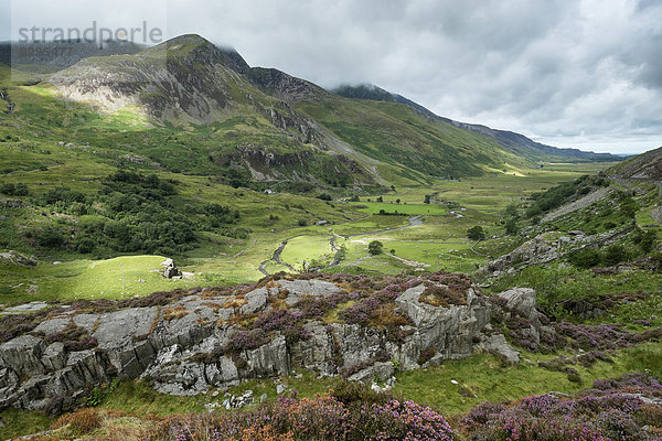 Great Britain  Wales  Gwynedd  Ogwen Valley  Snowdonia National Park