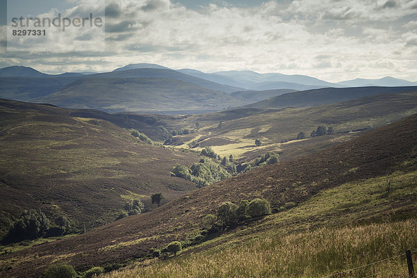 Great Britain  Scotland  landscape at Invernessshire