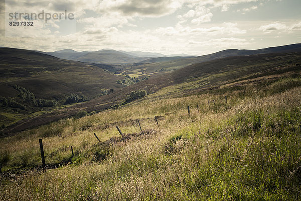 Großbritannien  Schottland  Landschaft in Invernessshire