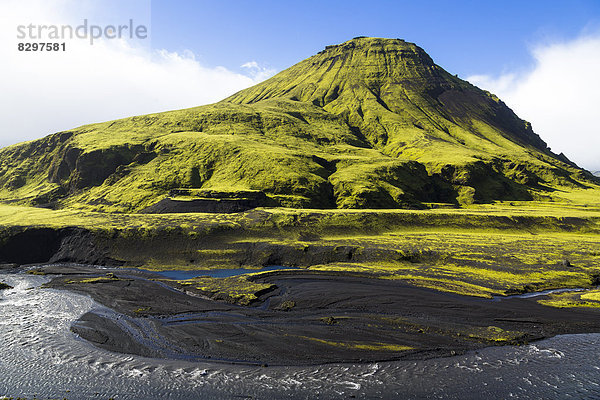 Iceland  Kirkjubaerklaustur  Highlands