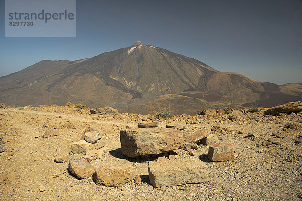 Spanien  Kanarische Inseln  Teneriffa  Teide Nationalpark  Pico del Teide