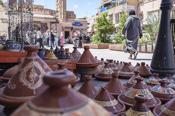 Nordafrika  nahe  Marrakesch  Afrika  Lehm  Kasbah  Marokko