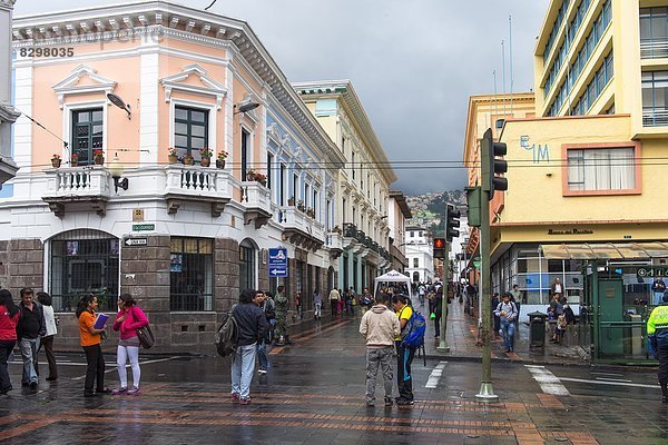 Quito  Hauptstadt  UNESCO-Welterbe  Ecuador  Südamerika