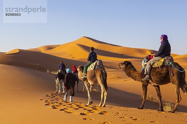 Nordafrika Afrika Merzouga Marokko