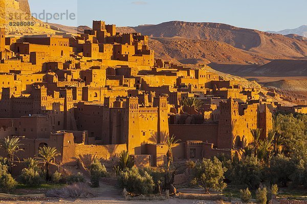 Nordafrika  UNESCO-Welterbe  Afrika  Ait Benhaddou  Marokko