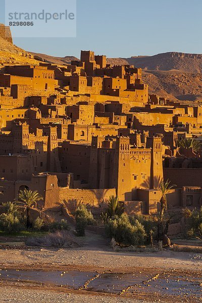 Nordafrika  UNESCO-Welterbe  Afrika  Ait Benhaddou  Marokko