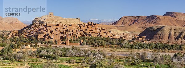 Nordafrika  UNESCO-Welterbe  Afrika  Ait Benhaddou  Marokko