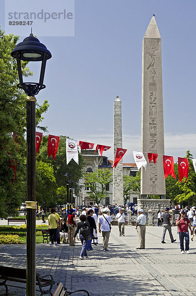 Obelisk im Hippodrom  Istanbul  Türkei