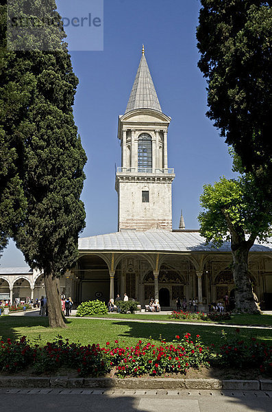 Turm der Gerechtigkeit  Topkapi-Palast  Istanbul  Türkei