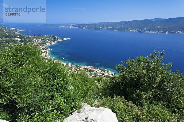 Europa  Insel  Ansicht  Kroatien  Dalmatien  Korcula  Halbinsel