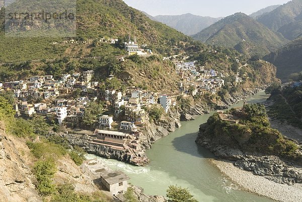 Fluss  Heiligkeit  Ganges  Asien  Indien